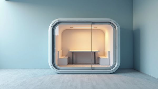 Créez un espace de travail silencieux avec une cabine insonorisée